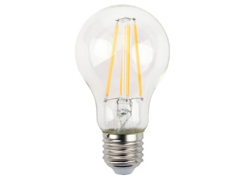 Лампа светодиодная филаментная ЭРА E27 11W 4000K прозрачная A60-11W-840-E27 Б0035026