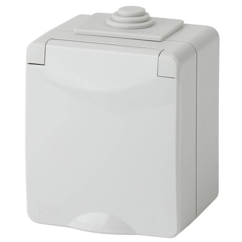 Розетка ЭРА Эксперт 2P E IP65 16A 250V 11-2601-03 Б0035988, купить в Минске по самой низкой цене