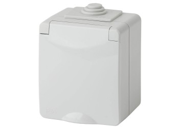 Розетка ЭРА Эксперт 2P E IP65 со шторками 16A 250V 11-2602-03 Б0035990