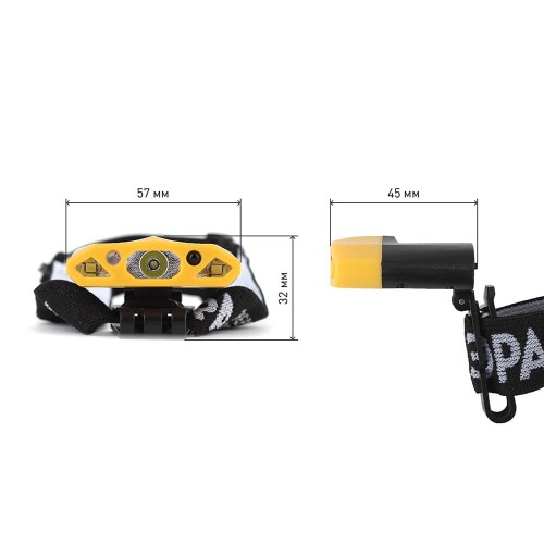 Налобный светодиодный фонарь ЭРА Практик аккумуляторный 32х57 170 лм GA-804 Б0036605, купить в Минске по самой низкой цене