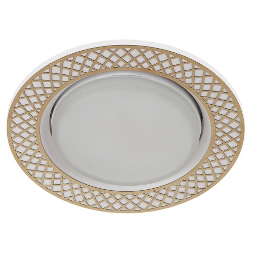 Точечный светильник ЭРА KL79 WH/GD Б0037364, купить в Минске по самой низкой цене