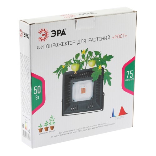 Прожектор светодиодный ЭРА 50W 1370K Fito-50W-Led Б0039033, купить в Минске по самой низкой цене