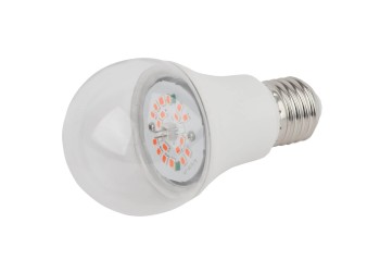 Лампа светодиодная для растений ЭРА E27 10W 1310K прозрачная FITO-10W-RB-E27-K Б0039069