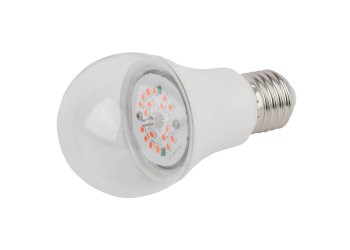 Лампа светодиодная для растений ЭРА E27 12W 1310K прозрачная FITO-12W-RB-E27-K Б0039070