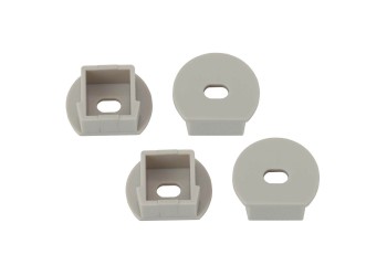 Набор заглушек сквозные ЭРА для профиля LF281 4 шт 1915-3B Б0039460