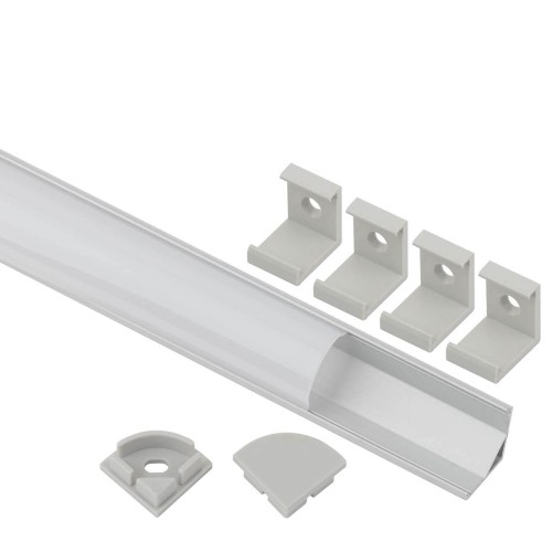 Комплект с угловом анодированным профилем ЭРА CAB280 1616R Б0039465, купить в Минске по самой низкой цене