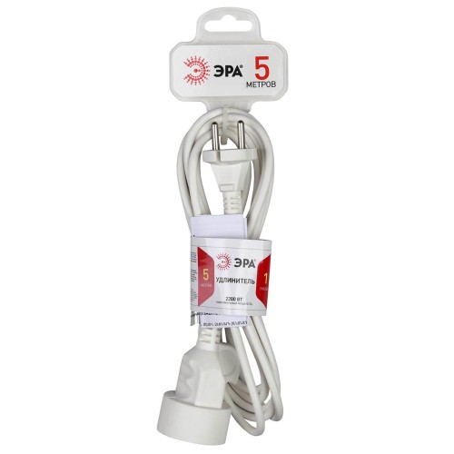 Удлинитель ЭРА UX-1е-5m Б0039818, купить в Минске по самой низкой цене