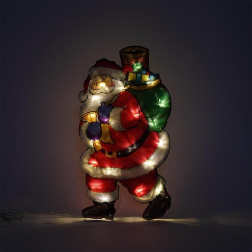 Светодиодная фигура ЭРА дед мороз 220V IP44 разноцветный ENIOF-08 Б0041938, купить в Минске по самой низкой цене