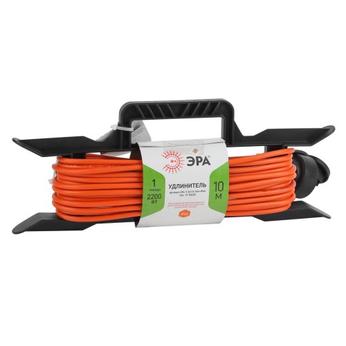 Удлинитель силовой ЭРА UFx-1-2x1.0-10m-IP44 Б0043039, купить в Минске по самой низкой цене