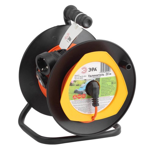 Удлинитель силовой ЭРА RPx-1e-3х0.75-20m Б0043045, купить в Минске по самой низкой цене