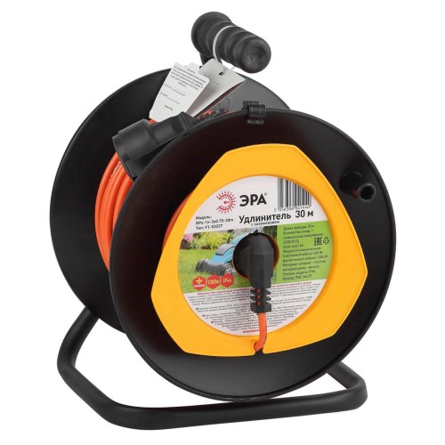 Удлинитель силовой ЭРА RPx-1e-3х0.75-30m Б0043046, купить в Минске по самой низкой цене