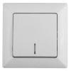 Выключатель одноклавишный ЭРА Intro Solo 10A 250V с подсветкой белый 4-102-01 Б0043270, купить в Минске по самой низкой цене