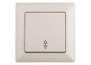 Переключатель одноклавишный ЭРА Intro Solo 10A 250V слоновая кость 4-103-02 Б0043278