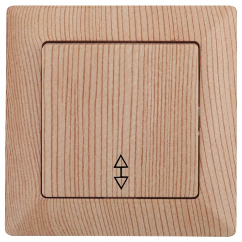 Переключатель одноклавишный ЭРА Intro Solo 10A 250V дерево 4-103-11 Б0043283, купить в Минске по самой низкой цене