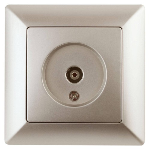 ТВ-розетка ЭРА Intro Solo шампань 4-301-04 Б0043371, купить в Минске по самой низкой цене