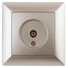 ТВ-розетка ЭРА Intro Solo шампань 4-301-04 Б0043371, купить в Минске по самой низкой цене
