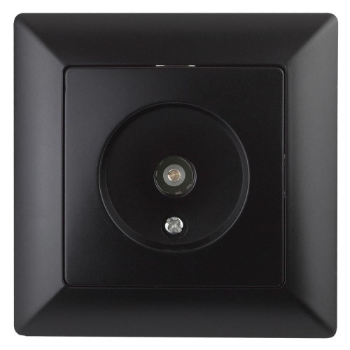 ТВ-розетка ЭРА Intro Solo антрацит 4-301-05 Б0043372, купить в Минске по самой низкой цене