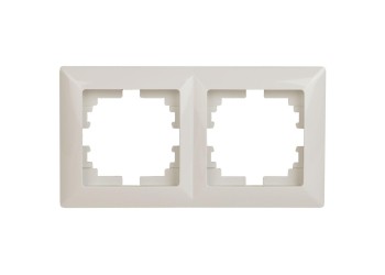 Рамка 2-постовая ЭРА Intro Solo слоновая кость 4-502-02 Б0043411