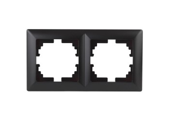 Рамка 2-постовая ЭРА Intro Solo антрацит 4-502-05 Б0043414