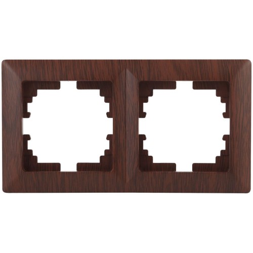 Рамка 2-постовая ЭРА Intro Solo венге 4-502-10 Б0043415, купить в Минске по самой низкой цене