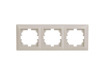 Рамка 3-постовая ЭРА Intro Solo слоновая кость 4-503-02 Б0043418