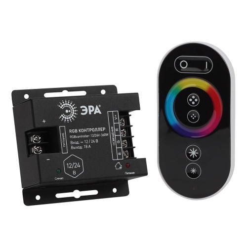 Контроллер ЭРА RGBcontroller-12/24V-216W/432W Б0043445, купить в Минске по самой низкой цене