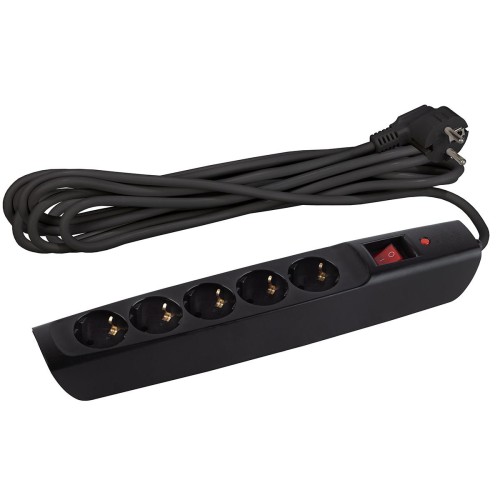 Сетевой фильтр ЭРА 5гн 2м с/з SFX-5es-2m-B Б0044020, купить в Минске по самой низкой цене