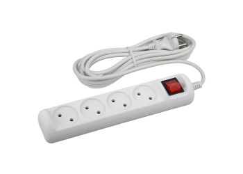 Удлинитель ЭРА 4гн 3м б/з U-4s-3m-2x1 Б0044053