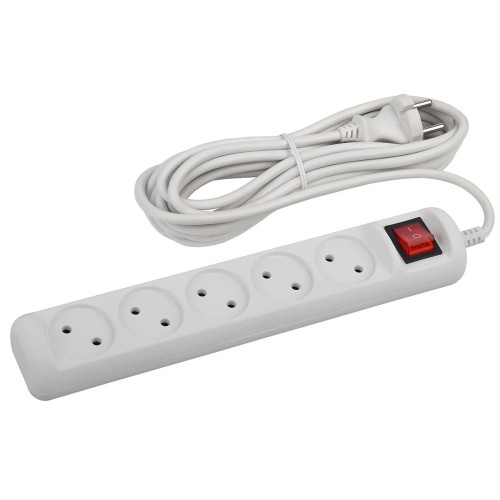 Удлинитель ЭРА 5гн 5м б/з U-5s-5m-2x1 Б0044057, купить в Минске по самой низкой цене