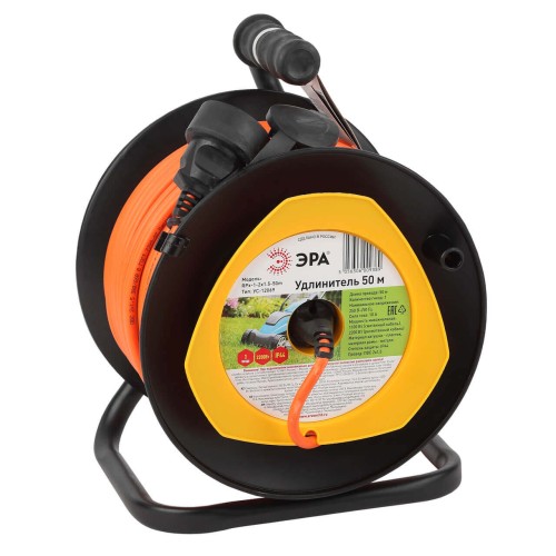Удлинитель силовой ЭРА RPx-1-2x1.5-50m Б0046835, купить в Минске по самой низкой цене