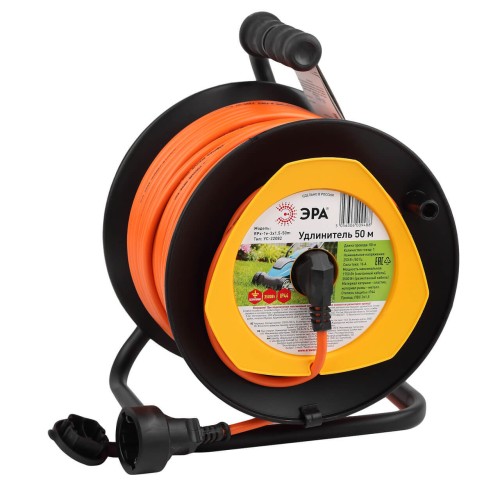 Удлинитель силовой ЭРА RPx-1e-3x1.5-50m Б0046840, купить в Минске по самой низкой цене