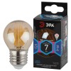 Лампа светодиодная филаментная ЭРА E27 7W 4000K золотая F-LED P45-7W-840-E27 gold Б0047019, купить в Минске по самой низкой цене