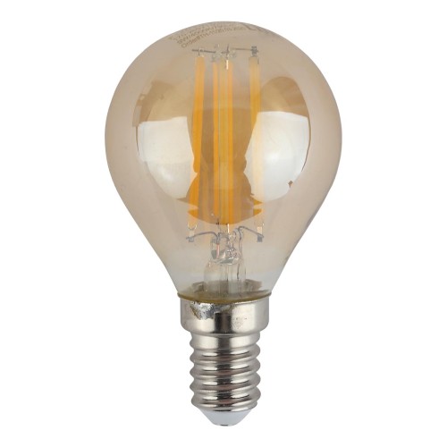 Лампа светодиодная филаментная ЭРА E14 9W 2700K золотая F-LED P45-9w-827-E14 gold Б0047022, купить в Минске по самой низкой цене