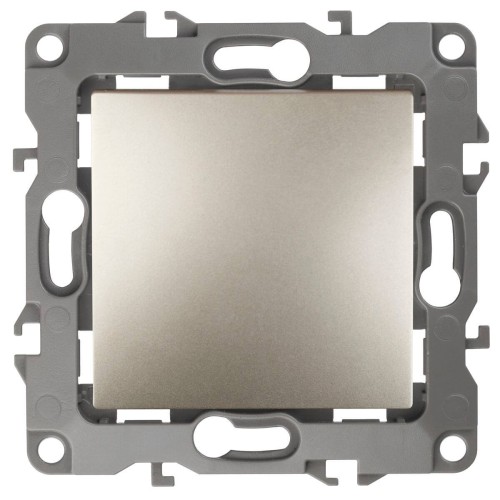 Кнопка ЭРА 12 10AX 250V шампань 12-1111-04 Б0047833, купить в Минске по самой низкой цене