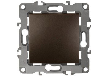 Кнопка ЭРА 12 10AX 250V бронза 12-1111-13 Б0047837