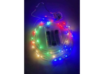 Светодиодная гирлянда ЭРА нить мультиколор ENIN -5NM Б0047959