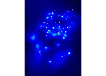 Светодиодная гирлянда ЭРА нить синий ENIN -5NB Б0047962