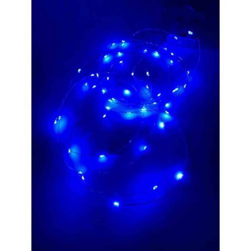 Светодиодная гирлянда ЭРА нить синий ENIN -5NB Б0047962, купить в Минске по самой низкой цене