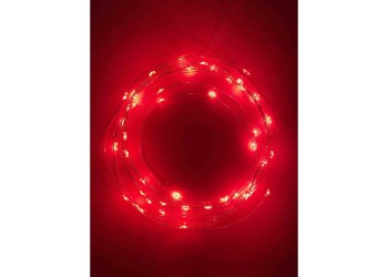 Светодиодная гирлянда ЭРА нить красный ENIN -5NR Б0047963