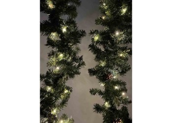 Светодиодная гирлянда ЭРА нить 220V теплый свет ENIN -10NW Б0047964