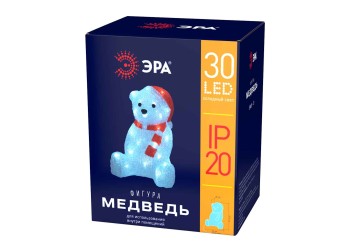 Светодиодная фигура ЭРА медведь ENIOF - 13 Б0047975