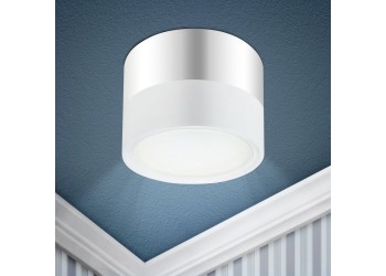 Накладной светильник ЭРА OL7 GX53 WH/CH Б0048533