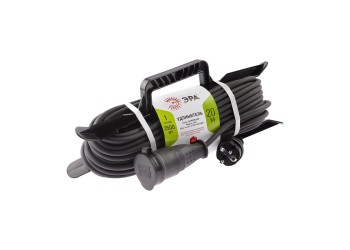 Удлинитель силовой ЭРА 1гн 20м с/з UFx-1e-3x1,5-20m-IP44(kg) Б0050868