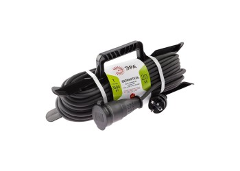 Удлинитель силовой ЭРА 1гн 20м с/з UFx-1e-3x2,5-20m-IP44(kg) Б0050871