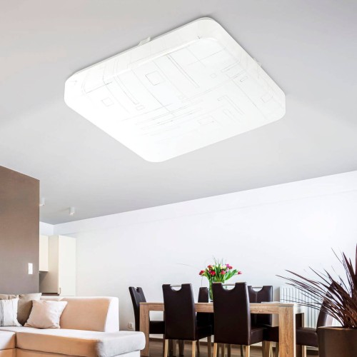 Потолочный светодиодный светильник ЭРА Классик без ДУ SPB-6-24 Nancy S Б0051093, купить в Минске по самой низкой цене