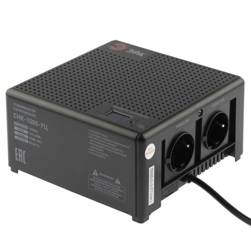 Стабилизатор напряжения ЭРА СНК-1000-УЦ Б0051110, купить в Минске по самой низкой цене