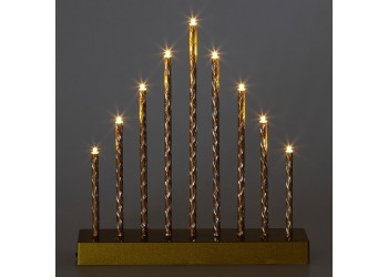 Светодиодная новогодняя фигура ЭРА ENGS-09 Свечи 9 LED Б0051935