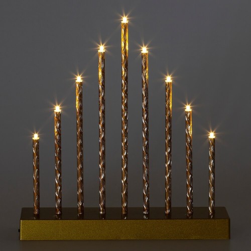 Светодиодная новогодняя фигура ЭРА ENGS-09 Свечи 9 LED Б0051935, купить в Минске по самой низкой цене