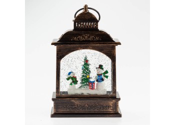 Светодиодная новогодняя фигура ЭРА ENGDS-11 Снеговики 1 LED Б0051943