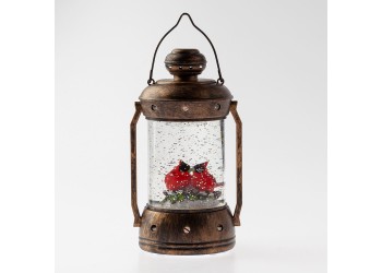 Светодиодная новогодняя фигура ЭРА ENGDS-12 Красный кардинал 1 LED Б0051944